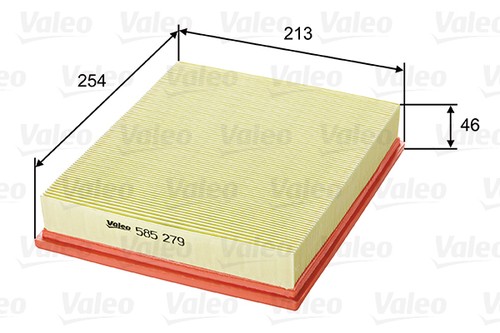 Valeo 585279 air filter for - air,