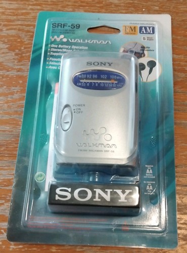 New sony walkman srf - *,