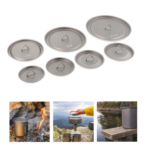 Titanium water cup - water, lid