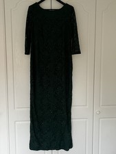 M&Co Women's Dark Green Lace