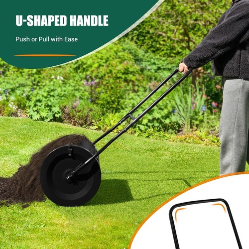 Inch compost spreader peat - 27,