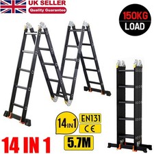 7m folding aluminium - 14, in