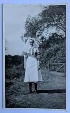 Photograph of a nurse in uniform by E R Dixon Lincoln 