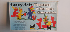 Vintage 1970 Boxed Fuzzy Felt