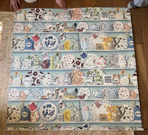 Emma bridgewater blue kitchen - bridgewater,
