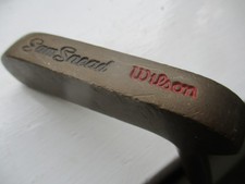 WILSON SAM SNEAD Brass Headed Putter - 35" Long Golf Club  -Right or Left Handed