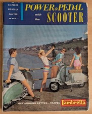 Power & Pedal with the Scooter. June 1960. Vol VIII, No 7