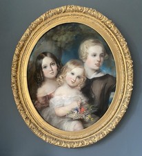 Large oval 19th - a, century