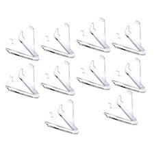 10X Acrylic Stands Coin Display Stand Easel Holder Rack Shelf For Medals
