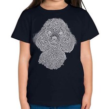 POODLE SKETCH KIDS PRINTED