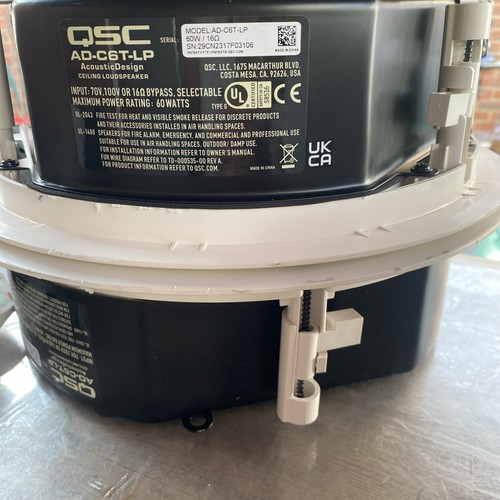 Qsc c6t acoustic design - qsc,