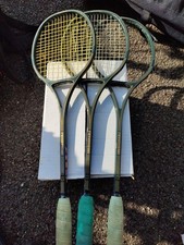 Jahangir Khan vintage Boron Squash Rackets