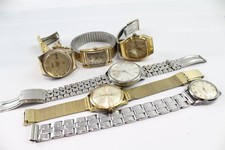 Assorted Vintage Mechanical Watches Seiko Gruen SPARES/REPAIRS x 6