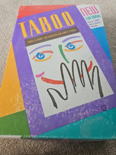 Taboo boatd game - taboo,