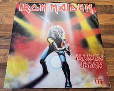 IRON MAIDEN Maiden Japan 1981 Rare original 4 track version 12" vinyl EP LIVE