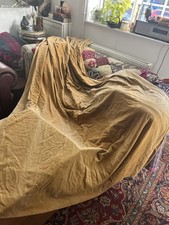 vintage Cream Curtains From