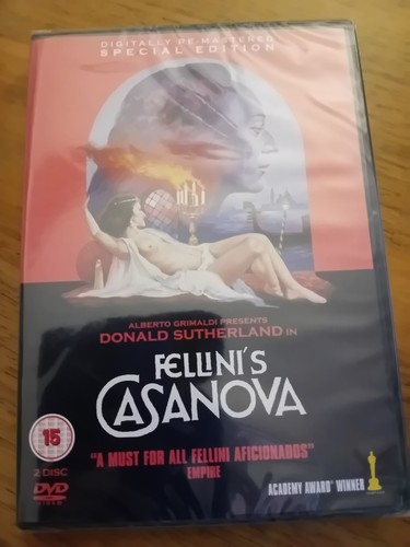 Fellini casanova dvd - dvd, (2010)