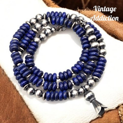 Lapis lazuli sterling navajo - sterling,
