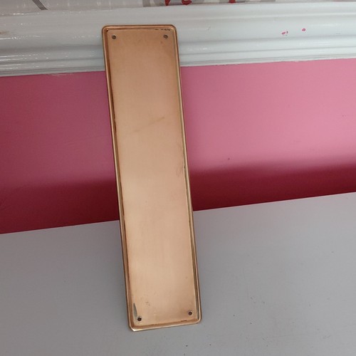 Vintage polished copper finger - polished,