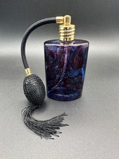 Pretty Paisley Patterned Refillable Perfume Bottle Atomiser