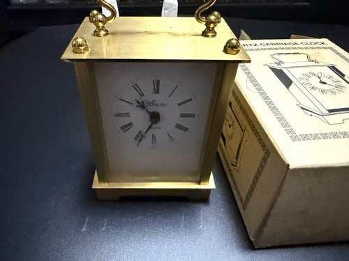 Westclox quartz carriage clock - quartz,