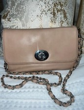 Marc b nude camel clutch/cross