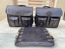 Saddle Leather Messenger Bull