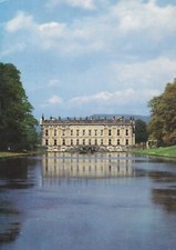 07808 - Postcard showing Chatsworth house