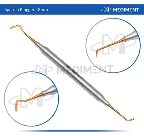 Dental spatula plugger - spatula,