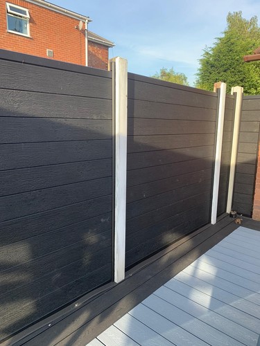 Finch composite fencing sample - fencing,