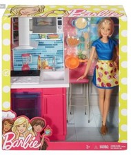 Barbie Kitchen and Doll