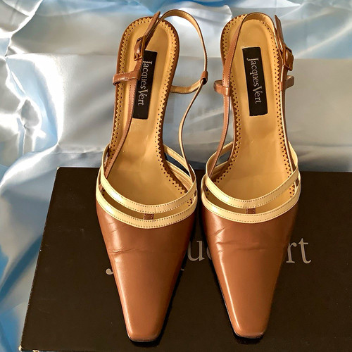 Jacques vert leather slingback - jacques,