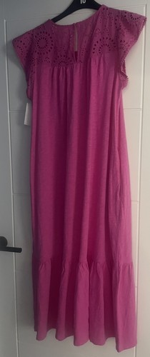 Boden pink cotton eyelet - cotton,