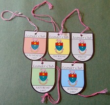 Set of 5 Days Henley Royal Regatta 1997 Leander Club Badges