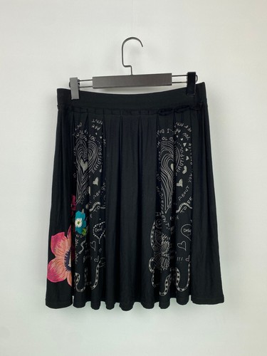 Desigual black pink floral - black,