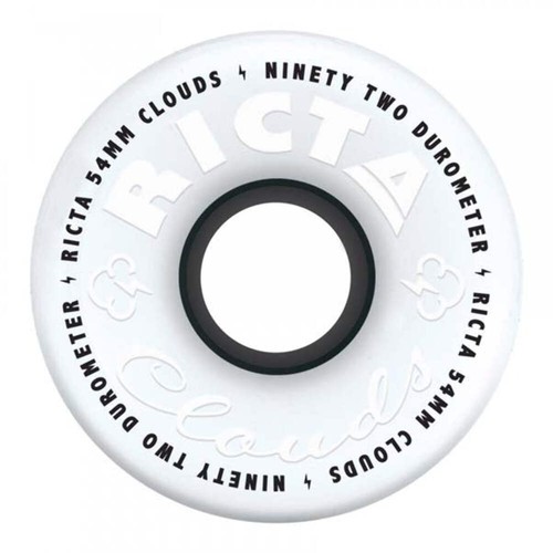Ricta clouds 92a black white - 92a, black/white