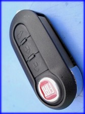 NEW 3 BUTTON FLIP REMOTE KEY FOB for FIAT 500 PUNTO EVO ABARTH 500, FORD KA ID46