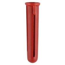 Red wall plug - red, raw