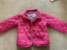 Pink Girls Joules Coat