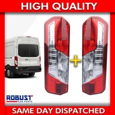 REAR TAIL LIGHT LAMP LENS LEFT & RIGHT FOR FORD TRANSIT MK8 (2014+ONWARDS)