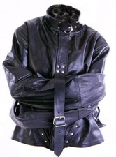  REAL LEATHER STRAIGHT JACKET