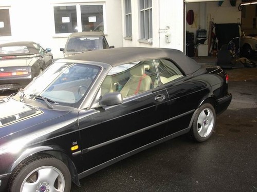 Saab 900 cabrio roof - 93,