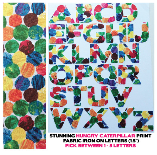 Fabric iron letters - iron,