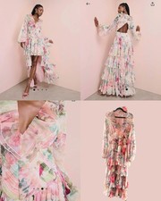 ASOS Luxe Organza Ruffle High