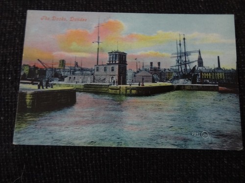 The docks dundee postcard - dundee,