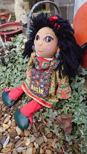 Vintage rosie talking ragdoll - talking,