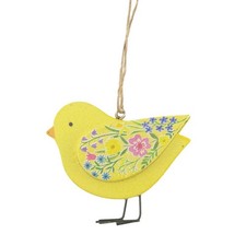 Yellow Floral Chick | Hanging