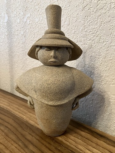 Sand art pottery statue - sand, some