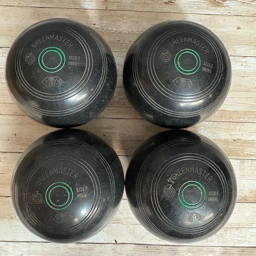 Greenmaster lawn bowls size - bowls,