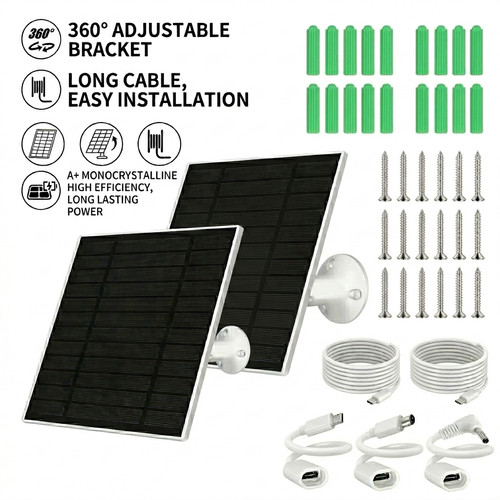 Solar panel for security - panel,